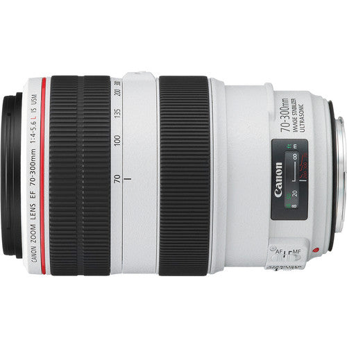 Objectif Canon EF 70-300 mm f/4-5,6L IS USM 4426B002 + kit de filtres + pochette d'objectif