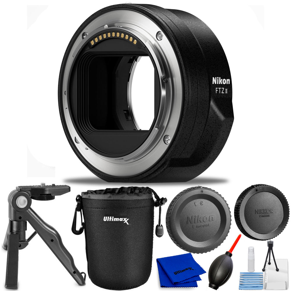 Adaptateur de monture Nikon FTZ II 4264 - Ensemble d'accessoires 5 pièces