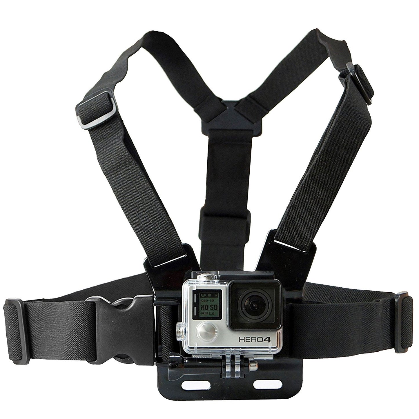 Ceinture réglable de fixation de sangle de poitrine pour caméra d'action GoPro HERO9 8 7 6 5 4 3