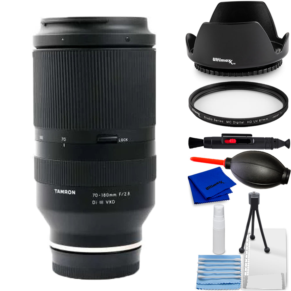 Objectif Tamron 70-180 mm f/2.8 Di III VC VXD G2 (Sony E) Bundle 1