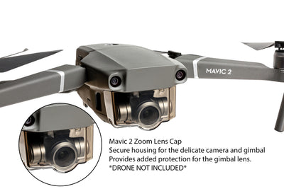 Capuchon d'objectif stabilisateur de cardan (transparent) pour DJI Mavic 2 Zoom TOUT NEUF