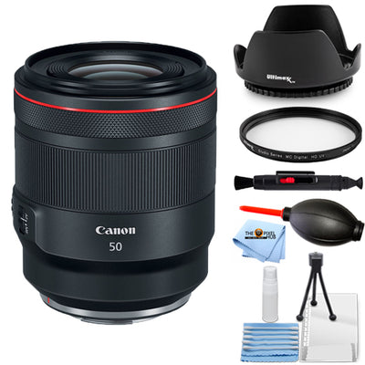 Objectif Canon RF 50 mm f/1,2L USM 2959C002 - Ensemble d'accessoires 7 pièces