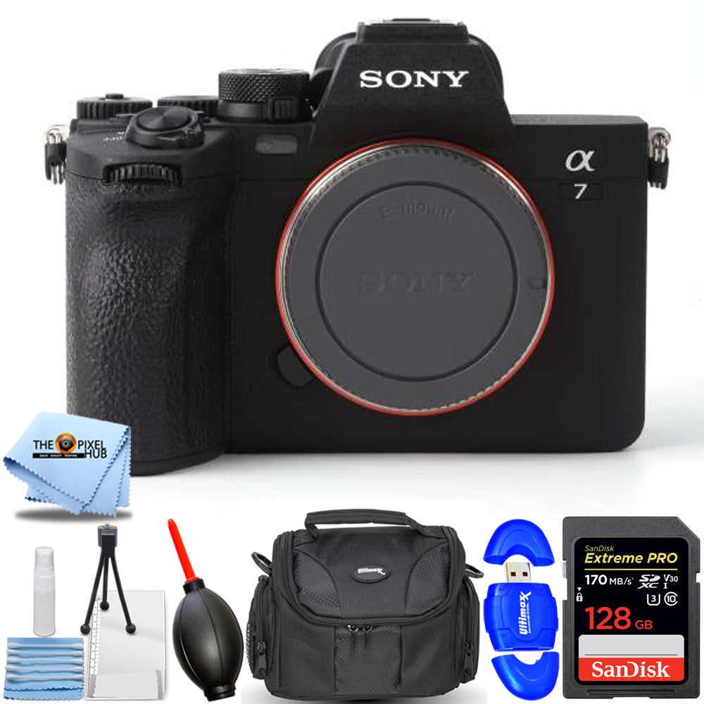 Appareil photo sans miroir Sony a7 IV ILCE-7M4/B - Ensemble d'accessoires 7 pièces