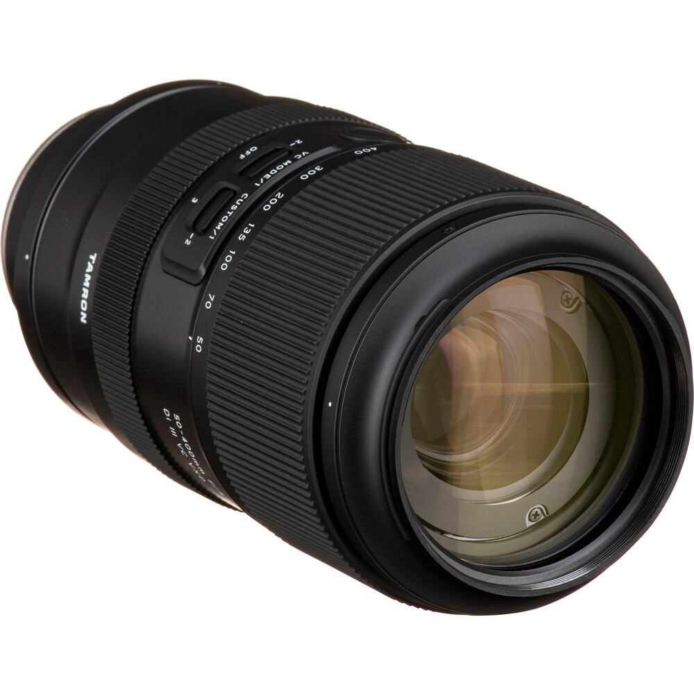 Objectif Tamron 50-400 mm f/4.5-6.3 Di III VC VXD pour Sony E A067S - Kit d'accessoires