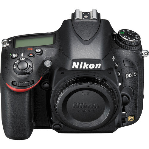 Nikon D610 Appareil photo reflex numérique 24,3 MP (boîtier uniquement) 1540 - Ensemble d'accessoires 15PC