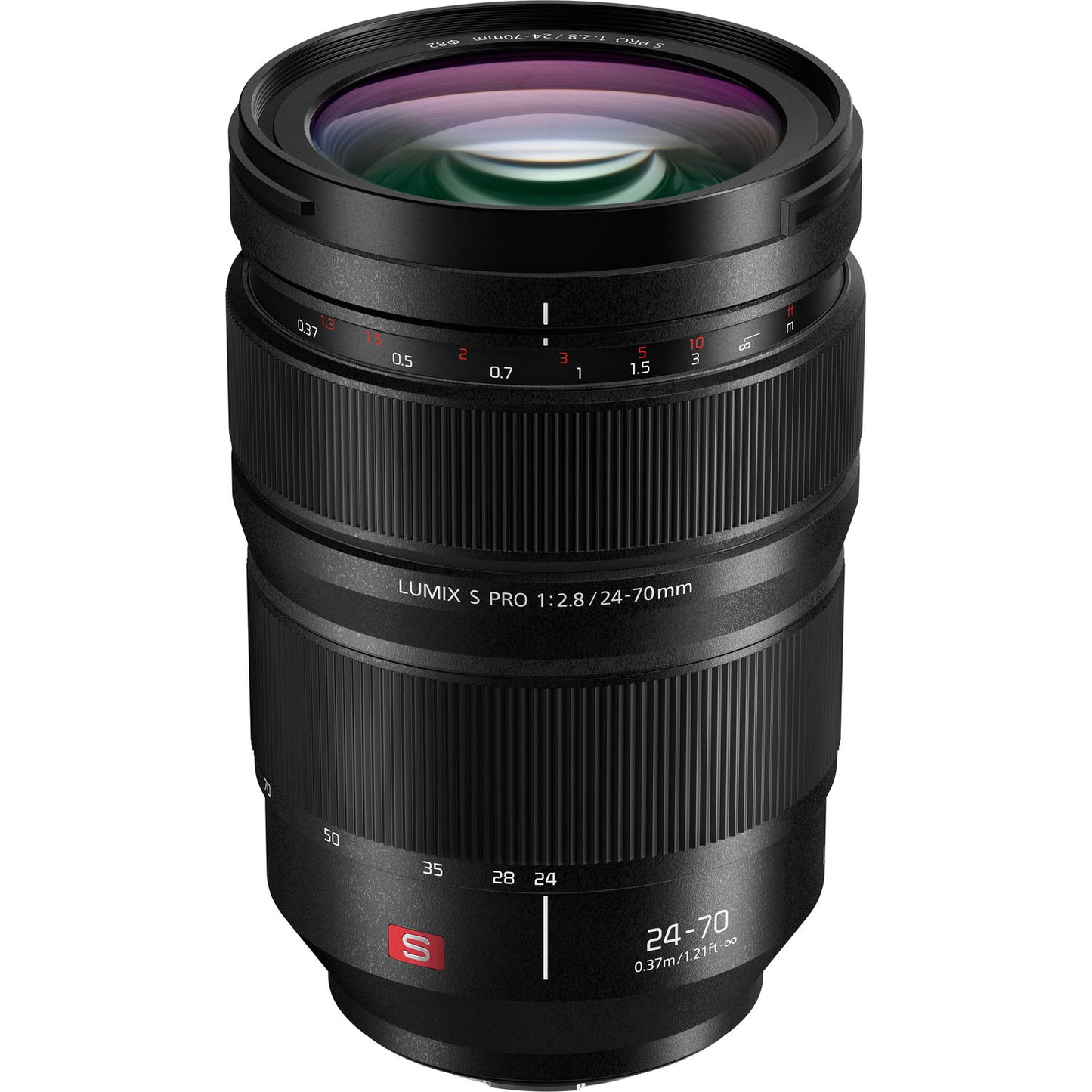 Objectif Panasonic Lumix S PRO 24-70 mm f/2.8 S-E2470 + filtre UV ultraviolet