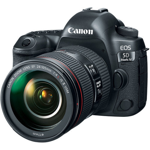 Appareil photo Canon EOS 5D Mark IV avec objectif 24-105 mm f/4L IS II USM - Offre groupée 32 Go