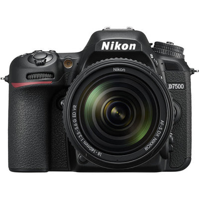 Appareil photo reflex numérique Nikon D7500 avec objectif 18-140 mm - 1582