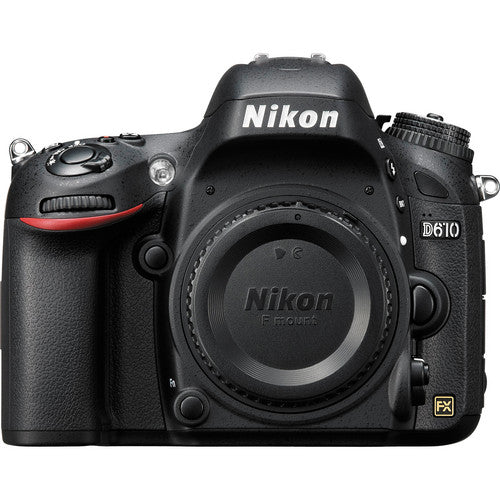 Nikon D610 Appareil photo reflex numérique 24,3 MP (boîtier uniquement) 1540 - Ensemble d'accessoires 15PC