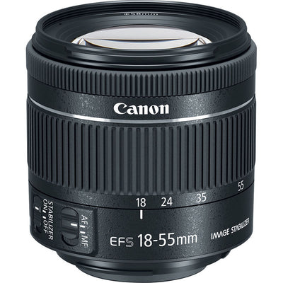 Canon EF-S 18-55mm f/4-5.6 IS STM Objectif 1620C002 + Filtre UV Ultraviolet