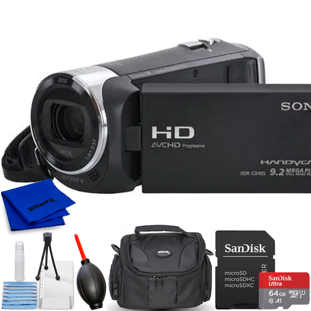 Caméscope Handycam HD Sony HDR-CX405 HDRCX405/B - Ensemble d'accessoires 7 pièces