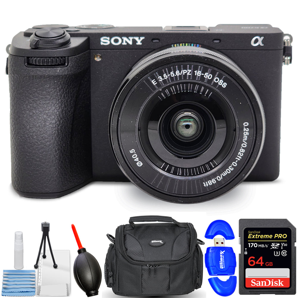 Appareil photo sans miroir Sony a6700 avec objectif 16-50 mm ILCE-6700L - Ensemble d'accessoires 7 pièces