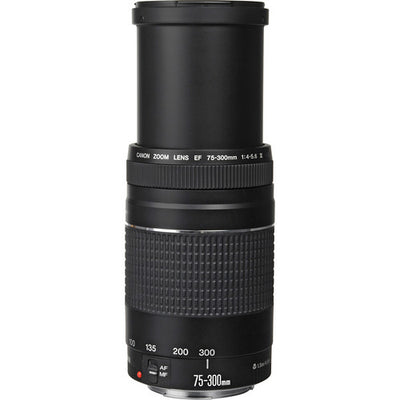 Canon EF 75-300mm f/4-5.6 III Lens (Black) - 6473A003