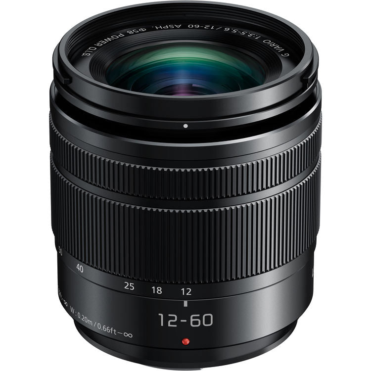 Panasonic Lumix G Vario 12-60 mm f/3,5-5,6 ASPH. Objectif POWER OIS - Filtre UV