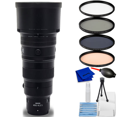 Objectif Nikon NIKKOR Z 400 mm f/4.5 VR S 20112 - Lot d'accessoires 5 pièces