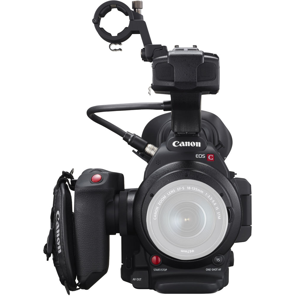 Appareil photo Canon EOS C100 Mark II Cinema EOS avec boîtier AF CMOS double pixel 128 Go