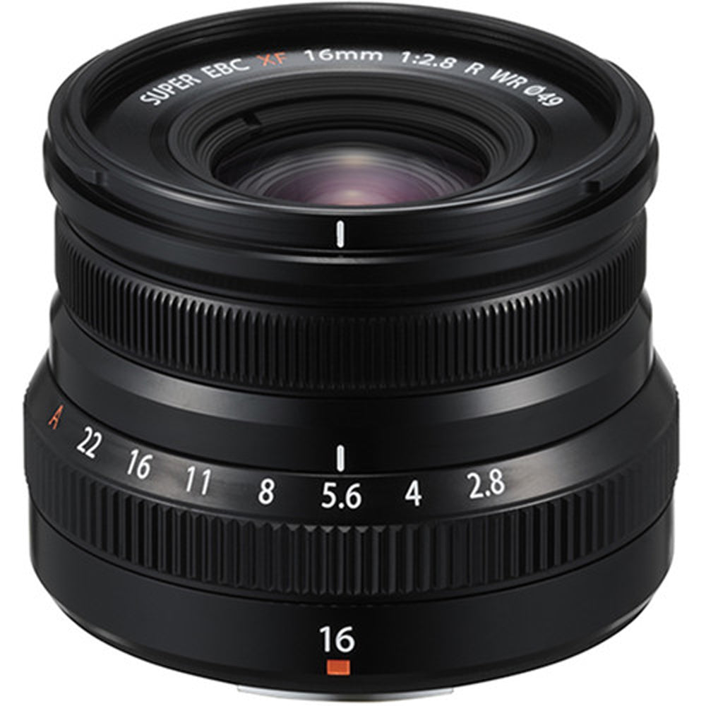 Objectif FUJIFILM XF 16 mm f/2.8 R WR (noir) - 16611655