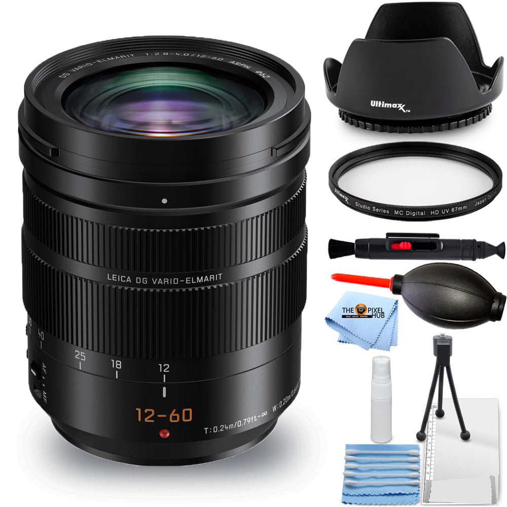 Panasonic Leica DG Vario-Elmarit 12-60mm f/2.8-4 ASPH. Kit UV pour lentilles POWER OIS