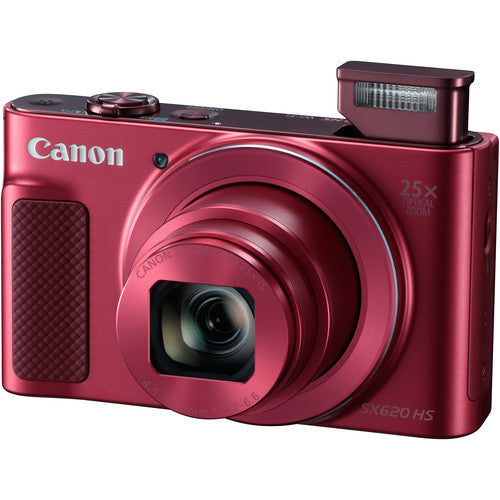 Appareil photo numérique Canon PowerShot SX620 HS (rouge) - 1073C001