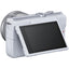 Appareil photo sans miroir Canon EOS M200 avec 15-45 mm (blanc) + BATTERIE EXT + Ensemble de filtres
