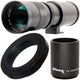 Ultimaxx 420-800mm/840-1600mm f/8 Telephoto Lens for Nikon D850 D810 D750 D610 Ultimaxx