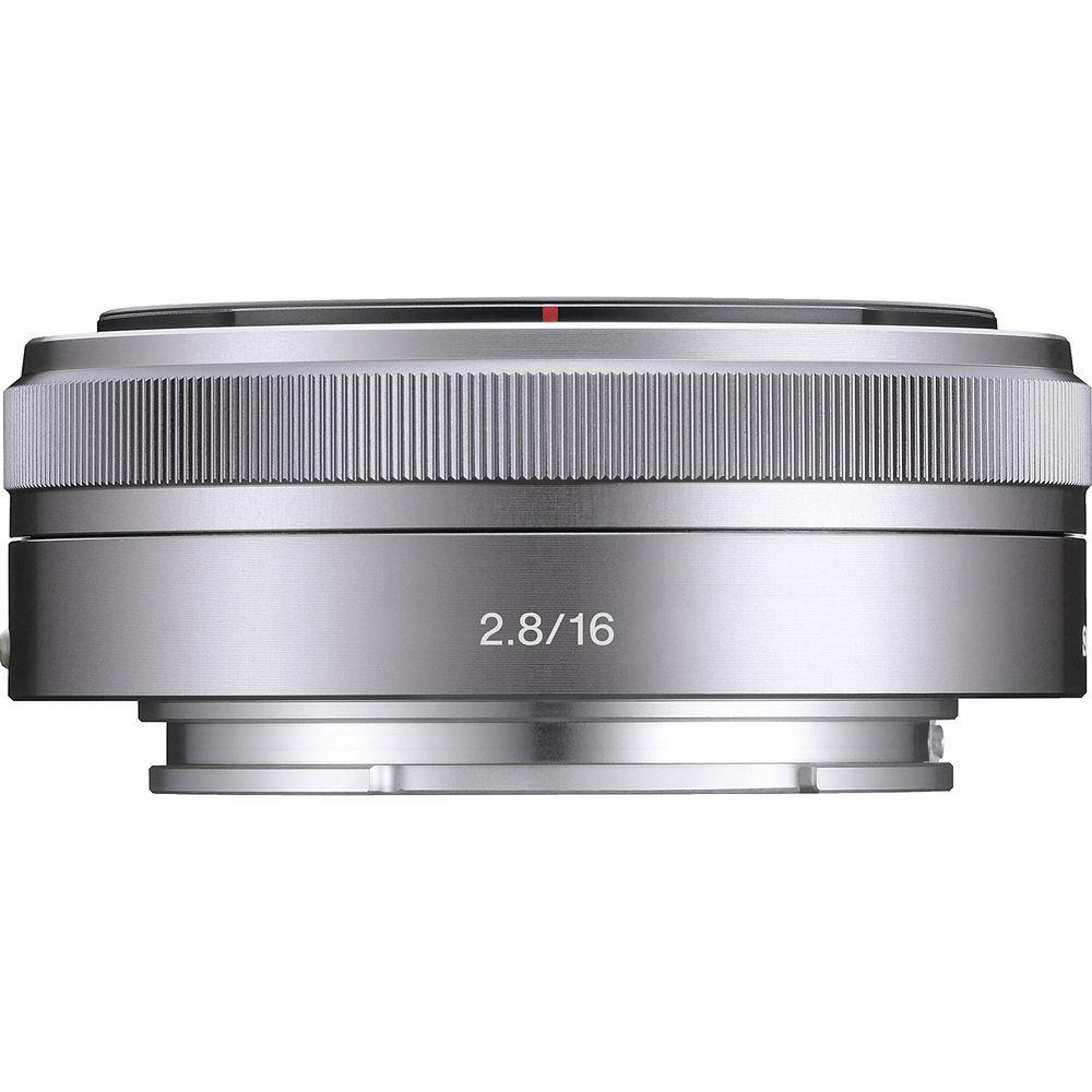 Objectif Sony E 16 mm f/2.8 SEL16F28 – Lot de 7 accessoires