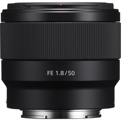 Sony FE Autofocus Motor 50mm f/1.8 Lens (Black) - SEL50F18F/2