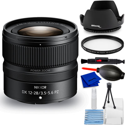 Objectif Nikon NIKKOR Z DX 12-28 mm f/3.5-5.6 PZ VR (Nikon Z) 20118 - Kit d'accessoires