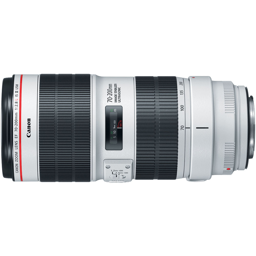 Objectif Canon EF 70-200 mm f/2,8L IS III USM 3044C002 - Ensemble d'accessoires 7 pièces