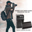 Chargeur de voyage ULTIMAXX + batterie de remplacement pour Canon LPE6