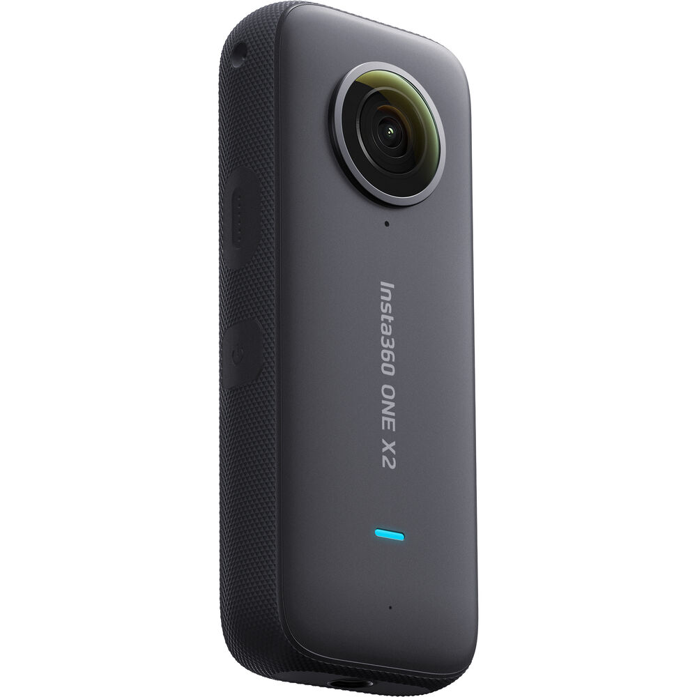 Caméra de poche Insta360 ONE X2 CINOSXX/A + 32 Go + trépied 3 voies + ensemble d'éclairage LED