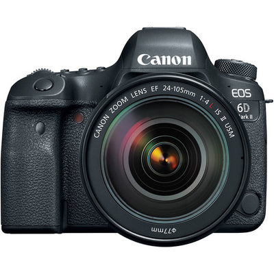 Appareil photo reflex numérique Canon EOS 6D Mark II avec objectif 24-105 mm f/4L II - 1897C009