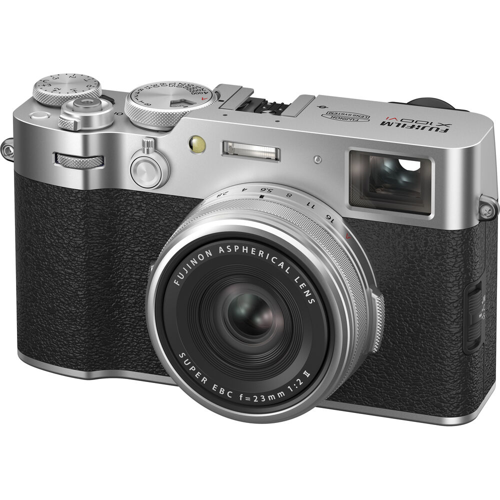 Appareil photo numérique FUJIFILM X100VI (argent) Bundle 3