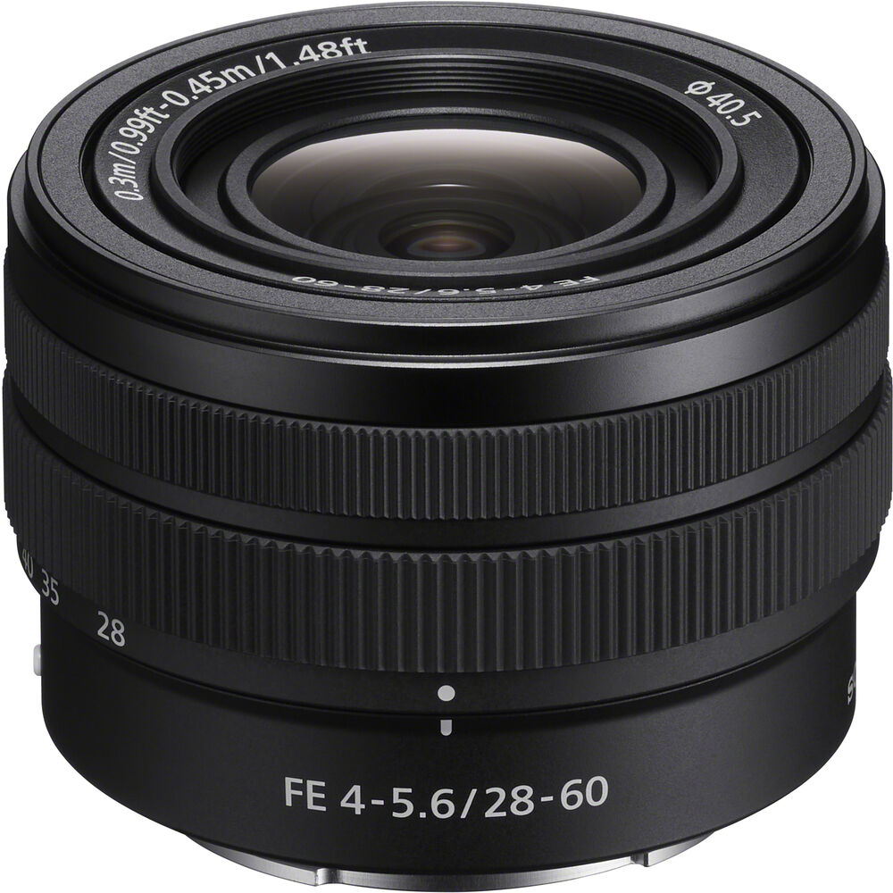 Objectif Sony FE 28-60 mm f/4-5.6 SEL2860 - Ensemble d'accessoires 6 pièces