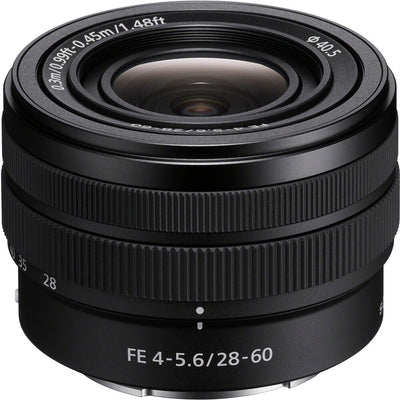 Objectif Sony FE 28-60 mm f/4-5.6 SEL2860 neuf dans une boîte blanche + kit de filtres