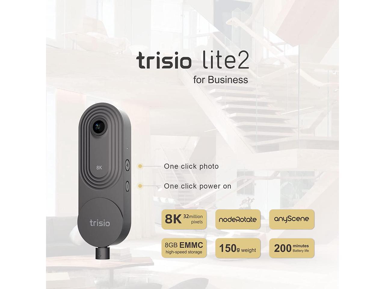 Trisio Lite 2 VR - Caméra de visite virtuelle 8K NodeRotate 360° - HZ2000