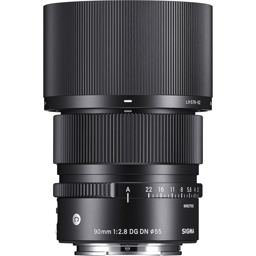 Sigma 90mm f/2.8 DG DN Objectif contemporain pour Sony E - Ensemble d'accessoires 10PC