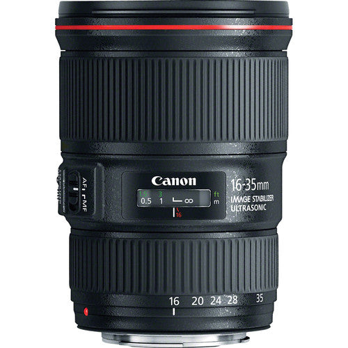 Canon EF 16-35mm f/4L IS USM Lens 9518B002 - Essential UV Filter Bundle