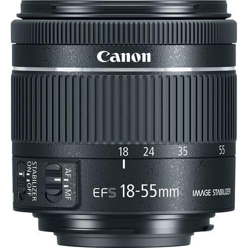 Canon EF-S 18-55mm f/4-5.6 IS STM Objectif 1620C002 + Filtre UV Ultraviolet