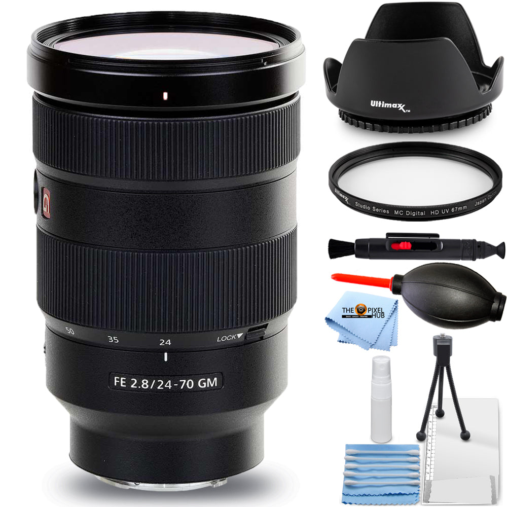 Objectif Sony FE 24-70 mm f/2.8 GM SEL2470GM – Ensemble de filtres UV essentiels