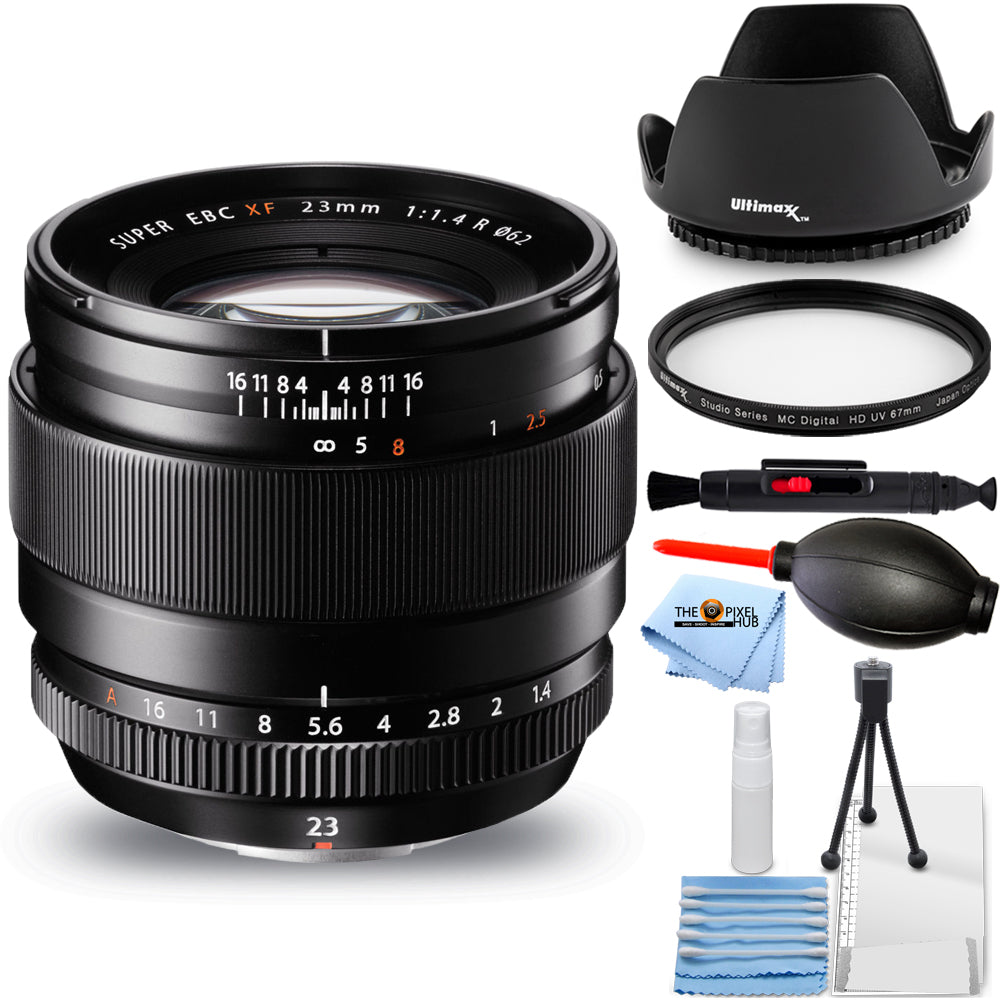 Objectif Fujifilm XF 23 mm f/1.4 R 16405575 – Ensemble de filtres UV essentiels