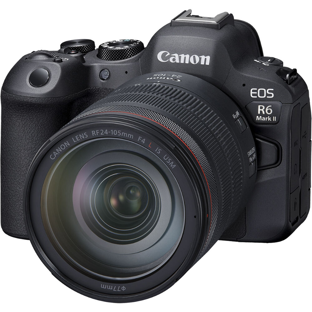 Appareil photo sans miroir Canon EOS R6 Mark II avec objectif 24-105 mm f/4 - 5666C011