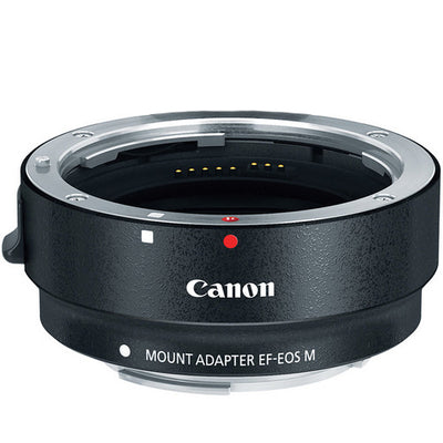 Adaptateur d'objectif Canon EF-M pour objectifs Canon EF/EF-S - Ensemble d'accessoires 5 pièces