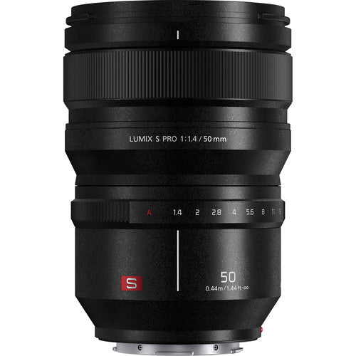 Objectif Panasonic Lumix S PRO 50 mm f/1.4 S-X50 - Ensemble d'accessoires 7 pièces