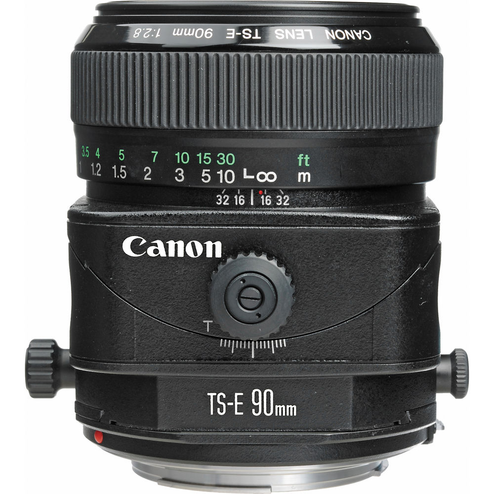 Objectif Canon TS-E 90 mm f/2.8 à inclinaison et décalage - 2544A003