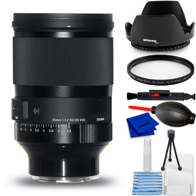 Objectif Sigma 35 mm f/1.2 DG DN Art pour Leica L 341969 – Lot de 7 accessoires