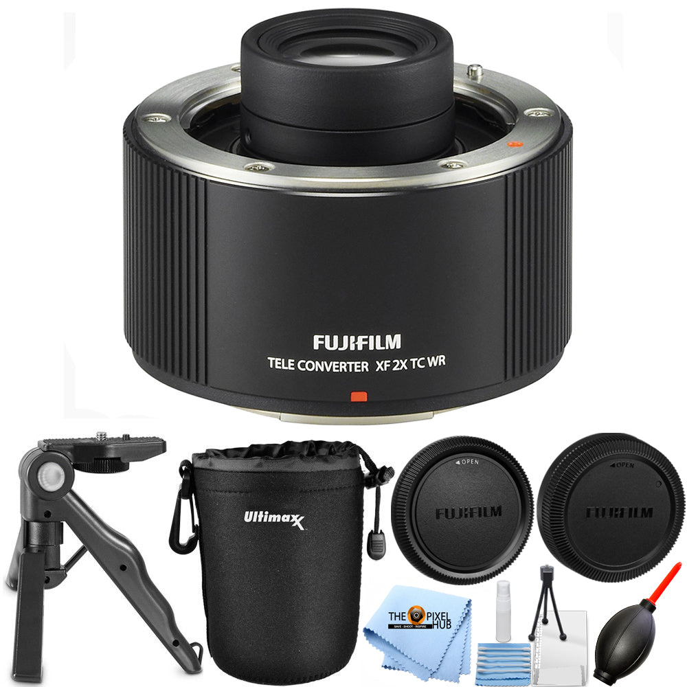 Téléconvertisseur Fujifilm XF 2x TC WR + trépied + pochette d'objectif 16516271