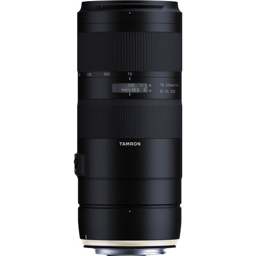 Objectif Tamron 70-210 mm f/4 Di VC USD pour Canon EF + kit de filtres + lot de capot tulipe