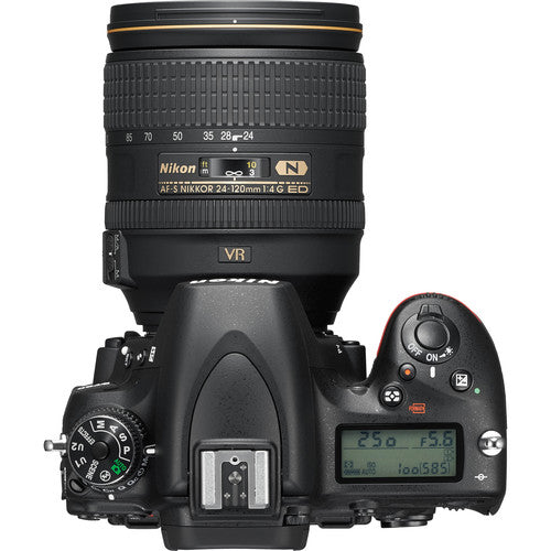 Reflex numérique Nikon D750 avec objectif 24-120 mm + 64 Go + sac à dos + flash