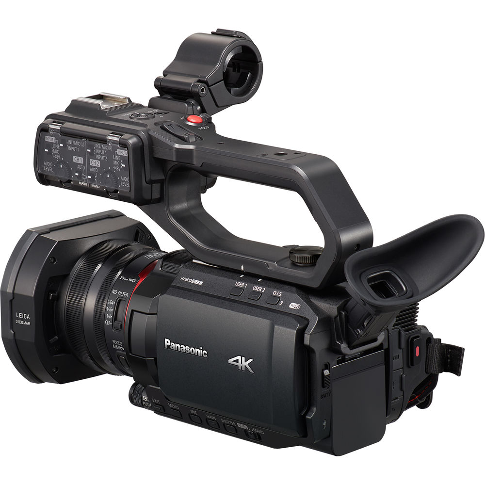 Caméscope professionnel Panasonic AG-CX10 4K 60p - Offre groupée essentielle de 32 Go